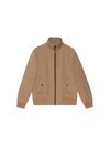 Gucci Leather And Gg Canvas Reversible Jacket In Metallic