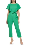 DKNY DKNY FLUTTER SLEEVE JUMPSUIT