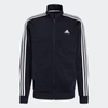 ADIDAS ORIGINALS MEN'S ADIDAS ESSENTIALS WARM-UP 3-STRIPES TRACK JACKET