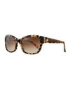 KATE SPADE JOHANNA GRADIENT BUTTERFLY SUNGLASSES, HAVANA,PROD198550041