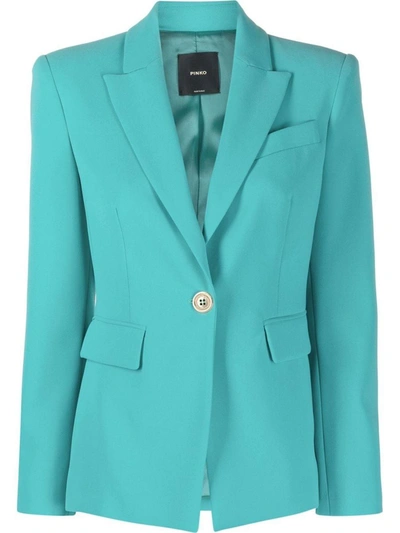 Pinko Blazer  Woman In Gnawed Blue