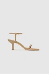 Anine Bing Invisible Sandals In Butterscotch In Nude