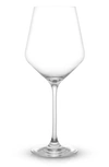 Joyjolt Layla Crystal White Wine Glasses In Clear