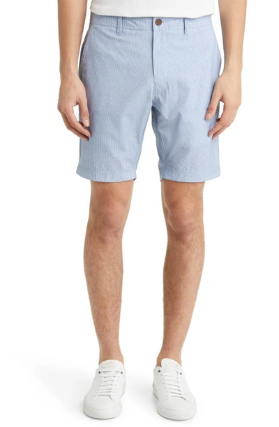 7 Diamonds Zion 9 Hybrid Shorts In Dusty Blue