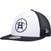 New Era Men's  Navy And White Houston Astros 2023 On-field Batting Practice 59fifty Fitted Hat In White