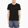 Polo Ralph Lauren Logo Embroidered Regular T-shirt In Black