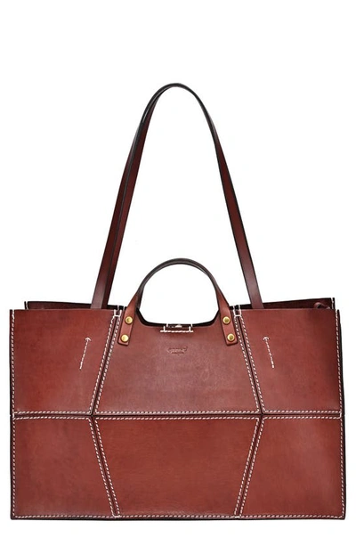 Old Trend Women's Genuine Leather Rosa Transport Tote Bag In Brown
