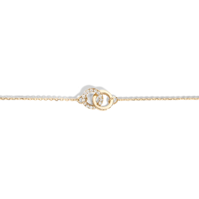 Aurate New York Diamond Connection Bracelet In Yellow