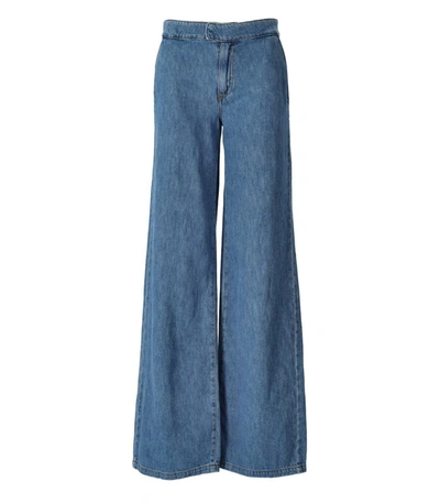 Twinset Wide-leg Jeans In Blue