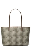 Tory Burch Ever Ready Small Tote In Grey