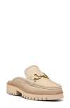 DONALD PLINER HAMPTON MOC TOE PLATFORM MULE