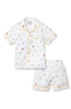 Petite Plume Boys' Birthday Wishes Classic Short Set - Baby, Little Kid, Big Kid In White