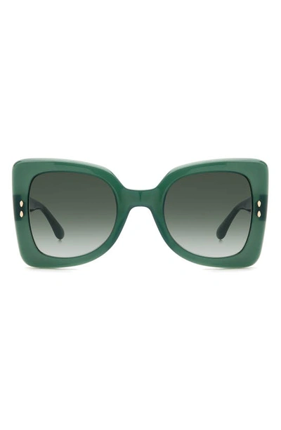 ISABEL MARANT THE NEW 52MM GRADIENT SQUARE SUNGLASSES