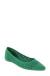 MIA LOVI KNIT POINTED TOE FLAT