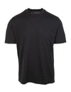 Fedeli Black Cotton Sweater In Black