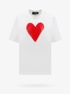 Dsquared2 Dsquared White Cotton T Shirt In White