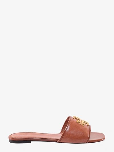 Tory Burch Eleanor Sandals In Brown