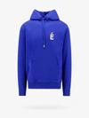 Etudes Studio Logo-print Long-sleeve Hoodie In Blue