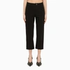 Wardrobe.nyc X Carhartt Wip High-rise Cropped Jeans In Black