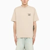 Drôle De Monsieur Drole De Monsieur T Shirt Mm Man In Beige