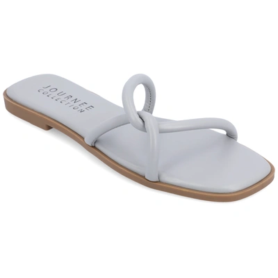 Journee Collection Collection Women's Tru Comfort Foam Lauda Sandals In Blue