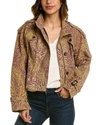 TED BAKER AIYNEE CROPPED PARKA JACKET