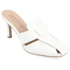 Journee Collection Collection Women's Tristin Pumps In White