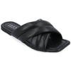 Journee Collection Collection Women's Tru Comfort Foam Divyah Sandals In Black