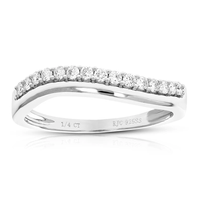 Vir Jewels 1/4 Cttw Round Lab Grown Diamond Prong Set Wedding Engagement Ring .925 Sterling Silver Prong Set