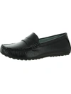David Tate Splendid Perforated Slip-on Flat In Black