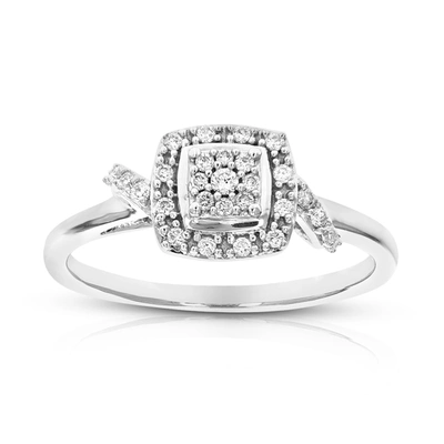 Vir Jewels 1/6 Cttw Round Lab Grown Diamond Wedding Engagement Ring For Women .925 Sterling Silver Prong Set