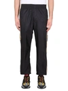 Versace Men's Jogging Pants With Baroque Print In Black