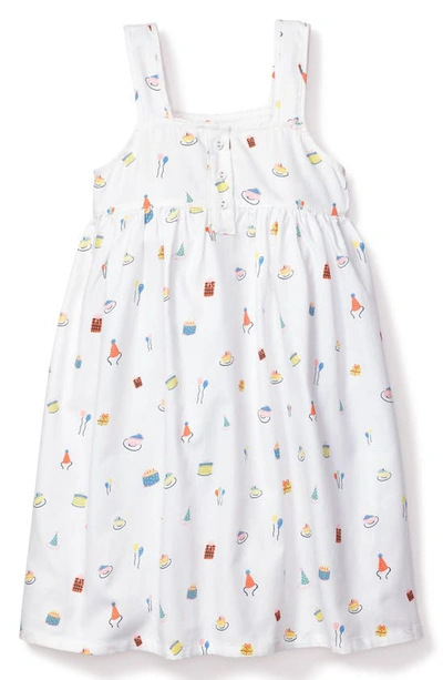 Petite Plume Girls' Birthday Wishes Charlotte Nightgown - Baby, Little Kid, Big Kid In White