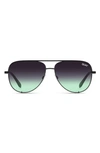 QUAY HIGH KEY MINI 51MM AVIATOR SUNGLASSES