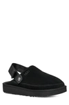 Ugg Goldencoast Water Repellent Slingback Clog In Black