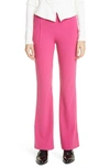 Talia Byre Pink Tailored Trousers In Deep Pink