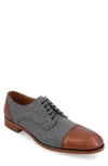 Taft Jack Oxford In Gray/brown