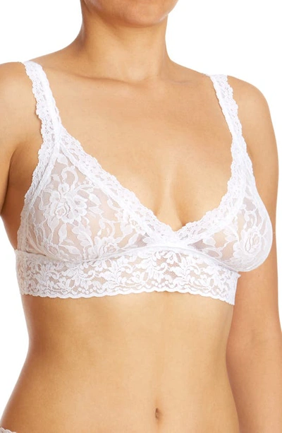 Hanky Panky Signature Lace Bralette In White