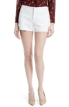 ALICE AND OLIVIA CADY COTTON BLEND SHORTS,W000133198