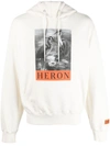 HERON PRESTON HERON PRESTON LOGO PRINT HOODIE