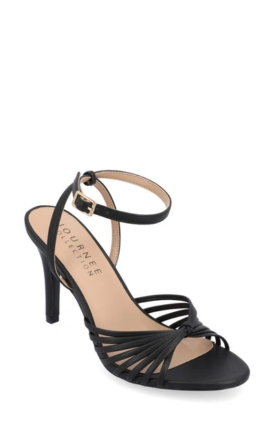 Journee Collection Vanita Stiletto Sandal In Black