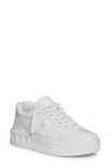 Valentino Garavani Mens White One Stud Xl Chunky-sole Leather Low-top Trainers In 0bo-bianco
