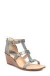 Söfft Gaige Wedge Sandal In Bronze