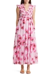 BANJANAN CONSTANCE PRINT MAXI DRESS