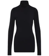Commando Butter Turtleneck Bodysuit In Black