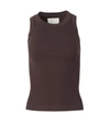 Citizen Of Humanity Isabel Rib Tank In Brown