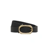 Anine Bing Signature Link Belt In Black