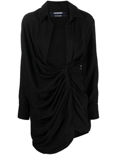 Jacquemus La Robe Bahia In Black