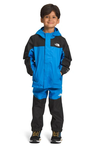 The North Face Kids' Antora Waterproof Recycled Polyester Rain Jacket In Super Sonic Blue