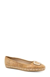 Amalfi By Rangoni Gloriosa Flat In Tampalight Wash